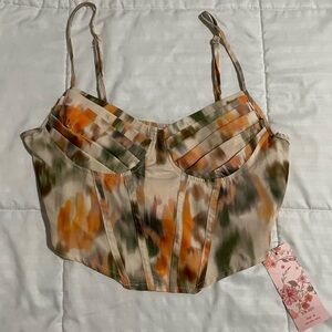 Bustier Crop Top